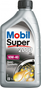 MOBIL Moottoriöljy SUPER 2000 X1 10W-40 1L