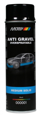 MOTIP Helmamassa Aerosoli MUSTA 500ml