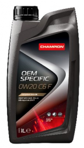 CHAMPION Moottoriöljy  OEM SPECIFIC 0W-20 C6 F 1L