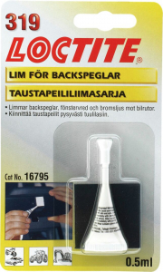 LOCTITE 319 Rakenneliimaus - Lasi-metalli-liimaus 0,5ml