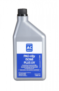 KOMPRESSORIÖLJY PAO68 + väriaine 1L