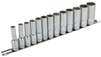 BOXO 3/8" PITKÄT HYLSYT KISKOSSA 7-21mm 13-osainen