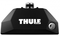 THULE Evo Kattotelineen jalat, MUSTA, 4 kpl