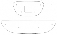 Maskisuoja Seat Altea 2005-2009
