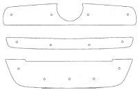 Maskisuoja Fiat Doblo 2011-2015