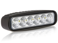 BULLBOY LED Peruutus- ja työvalo 1440LM 18W SUORAKAIDE 9-32V