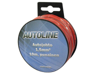 Autoline Autojohto 1,5mm2 Punainen 10m