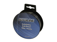 Autoline Autojohto Musta 2x0,50mm2 10m