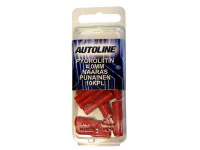 Autoline Pyöröliitin Punainen 4mm NAARAS 10kpl
