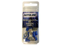 Autoline RENGASLIITIN M6 sininen 10kpl