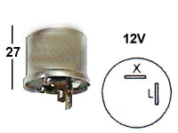 VIlkkurele 12V 2-Napainen 552