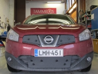 Maskisuoja Nissan Qashqai/+2, 2011- (osittain umpinainen alaosa)