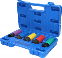 KS TOOLS  1/2" alumiinivanteiden voimahylsysarja, 5-osainen