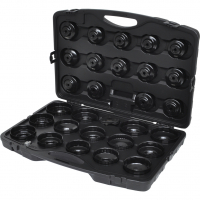 KS TOOLS 3/8" öljysuodattimen avainsarja, 30-osainen