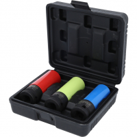 KS TOOLS 1/2" alumiinivanteiden voimahylsysarja, 3-osainen