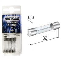 Autoline Lasisulake 15A / 6x32mm  5kpl