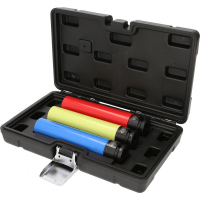 KS TOOLS Alumiinivanteiden voimahylsysarja, erityisen pitkät hylsyt, 3-os, 1/2", 17, 19, 21 mm