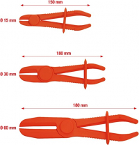 KS TOOLS Letkuliitinpihtisarja,  3-osainen