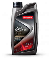 CHAMPION Moottoriöljy OEM SPECIFIC 0W-20 LS-FE  1L