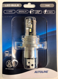 Polttimo AUTOLINE LED H4 9-32V 2100lm