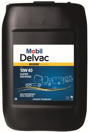 MOBIL Moottoriöljy DELVAC MODERN 10W-40 SUPER DEFENCE, 20L