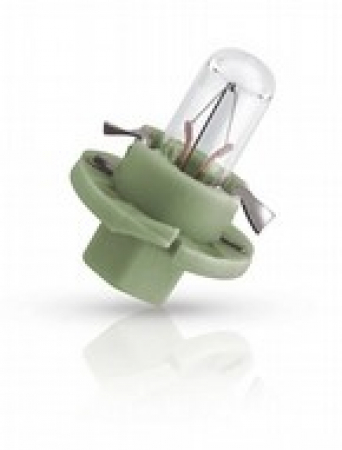 Polttimo PHILIPS 12V 1,3W BX8,4d Oliver Green