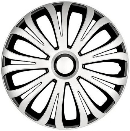 KORISTEKAPSELI AVERA SILVER & BLACK 16" 4KPL