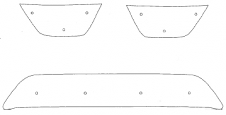 Maskisuoja Mitsu Outlander 2007-2010