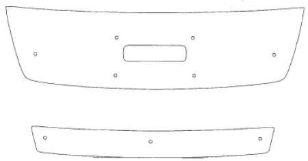 Maskisuoja Isuzu Dmax 2007-2010