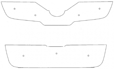 Maskisuoja Nissan Qashqai 2007-2010