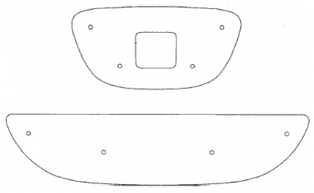 Maskisuoja Seat Altea 2005-2009