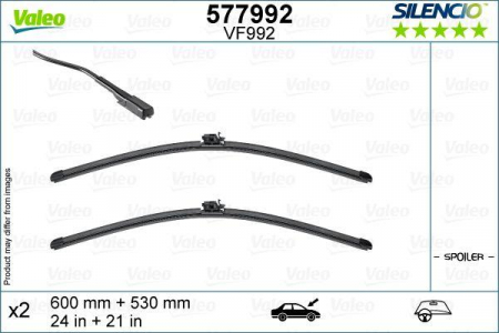 VALEO Pyyhkijänsulkasarja SILENCIO STANDARD VF992 600/530mm