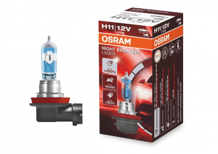 Polttimo OSRAM NIGHT BREAKER LASER H11