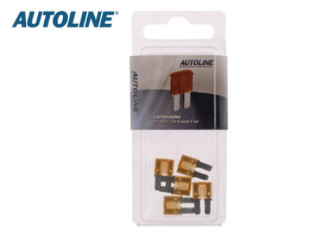 Autoline Laattasulakelajitelma Micro2  7,5A  5kpl 