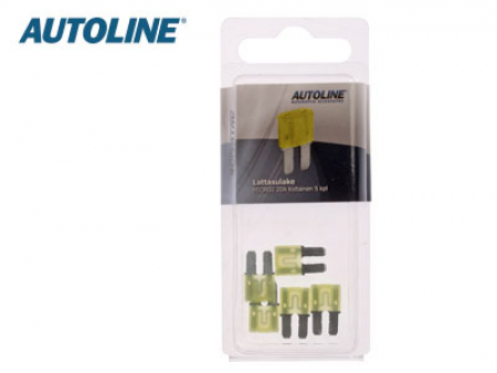 Autoline Laattasulakelajitelma Micro2  20A 5kpl