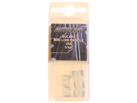 Autoline Laattasulake Mini Low Profile 25A 5kpl