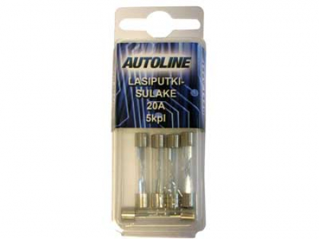 Autoline Lasisulake 20A / 6x32mm  5kpl