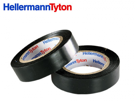 HELLERMANN Sähköteippi MUSTA 15x0,15mm 10m