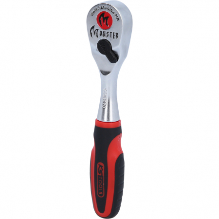 KS TOOLS 1/4" Monster räikkä, 80 hammasta