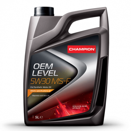 CHAMPION Moottoriöljy OEM LEVEL 5W-30 MS-F 5L