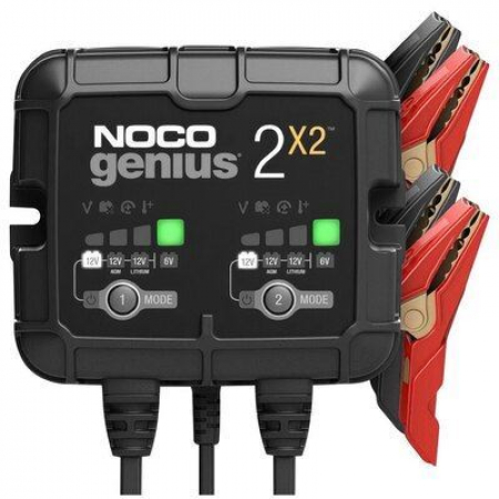 NOCO Akkulaturi BOOST GENIUS 2X2 6V/12V 4A 